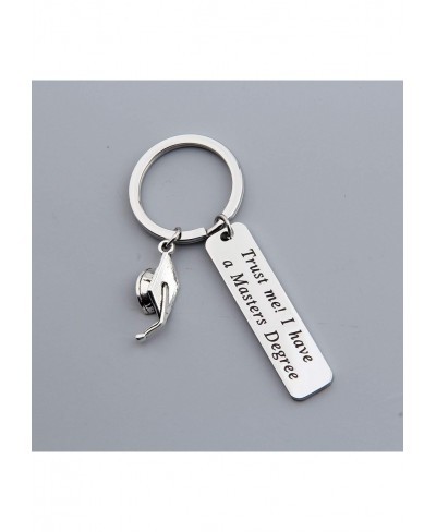 Trust me I Have a Masters Degree Keychain Graduation Jewelry College Grad Gift Masters Degree Gift $12.91 Pendants & Coins