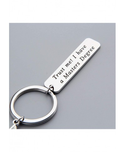 Trust me I Have a Masters Degree Keychain Graduation Jewelry College Grad Gift Masters Degree Gift $12.91 Pendants & Coins