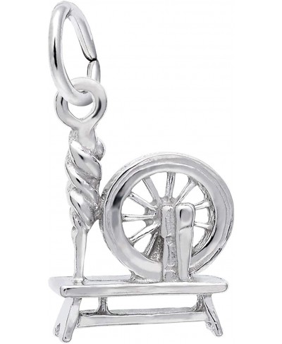 Spinning Wheel Charm Sterling Silver $26.58 Charms & Charm Bracelets