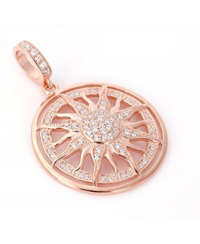 You are My Sun Rose Gold Sterling Silver Famliy Charm Pendant for Bracelets $19.50 Charms & Charm Bracelets