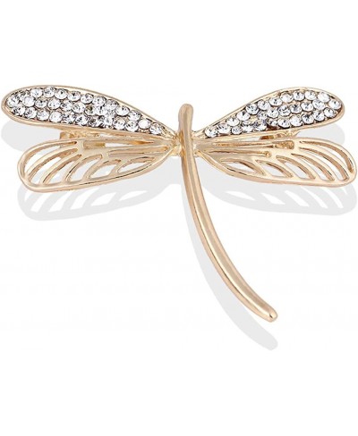 Cute Dragonfly Brooch pin Drop Oil Alloy Enamel Rhinestone Insect Breastpin Women Corsage Party Jewelry Gift $8.73 Brooches &...