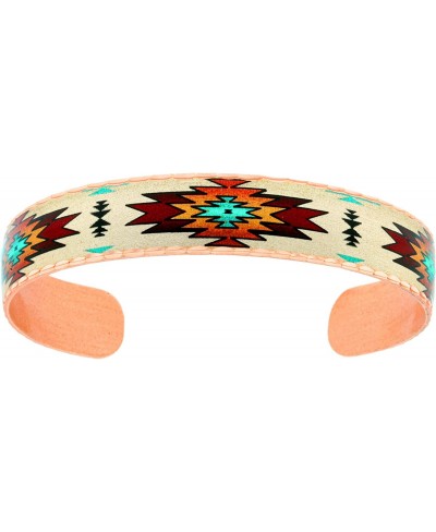 Native American Bracelets in Pueblo/Arrows/Wolf/Butterfly/ Zia/Pueblo/Sunburst Designs Artwork Bracelets with Native Symbols ...