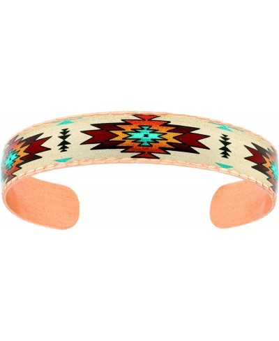 Native American Bracelets in Pueblo/Arrows/Wolf/Butterfly/ Zia/Pueblo/Sunburst Designs Artwork Bracelets with Native Symbols ...