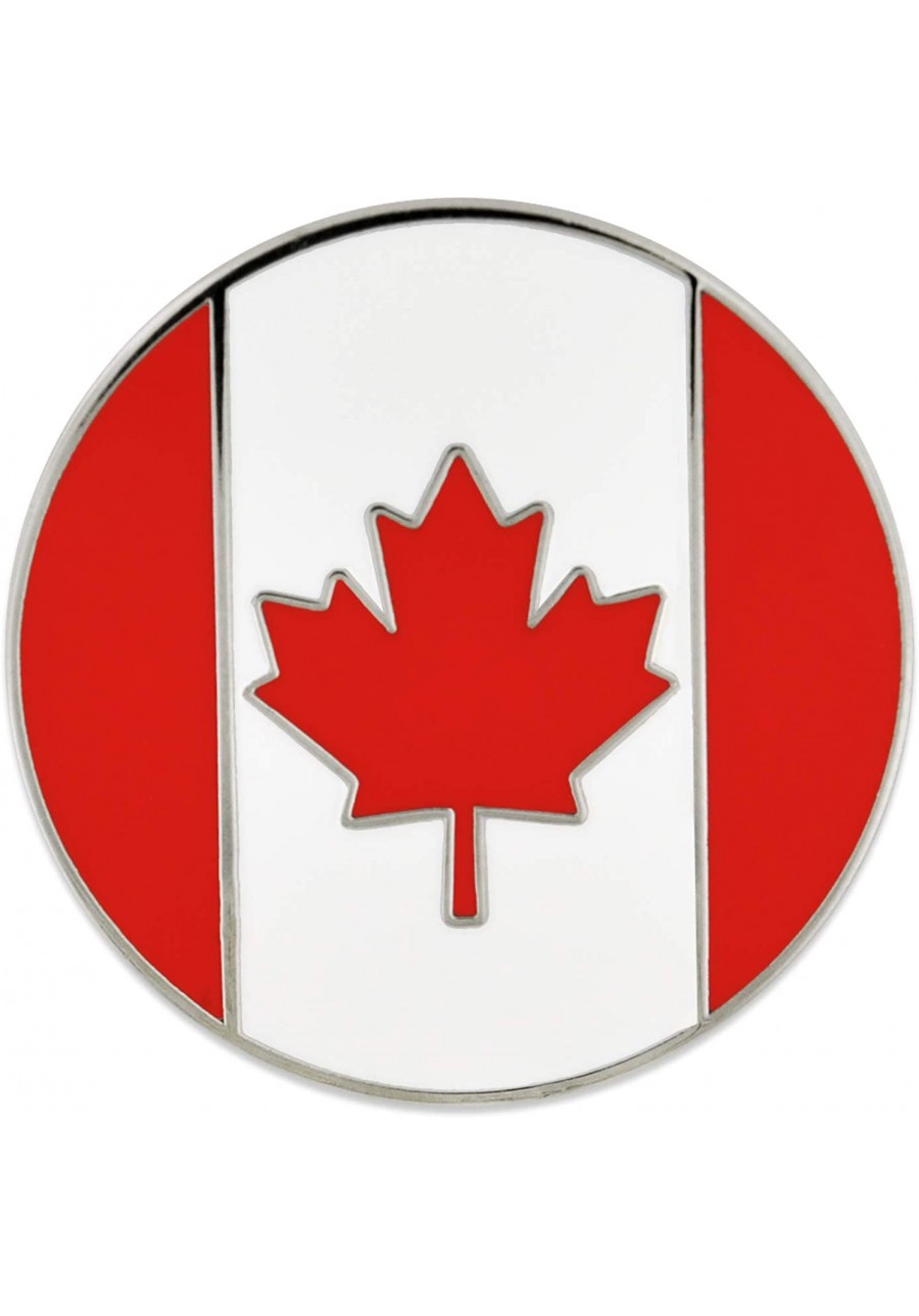 Canada Day Maple Leaf Canadian Enamel Lapel Pin $8.72 Brooches & Pins