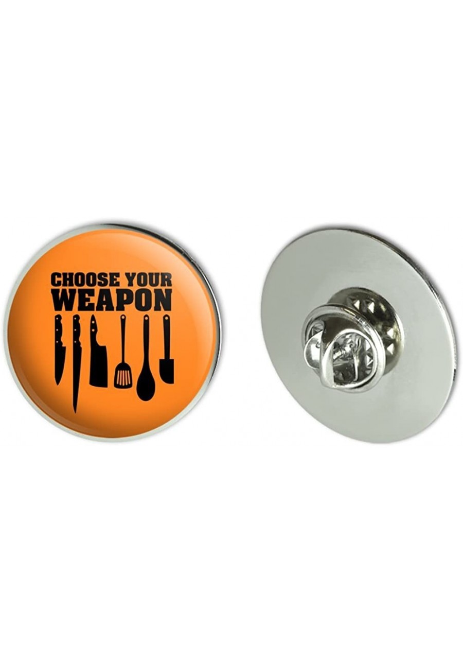 Chef Baker Kitchen Tools Knife Spatula Metal 1.1" Tie Tack Hat Lapel Pin Pinback $10.42 Brooches & Pins