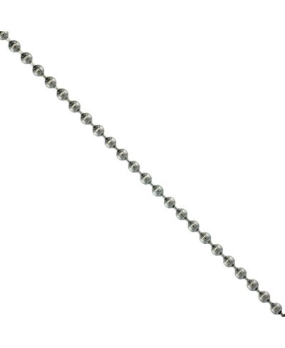 Stainless Steel Bead Ball Chain 2.5 mm by The Yard $18.80 Chains