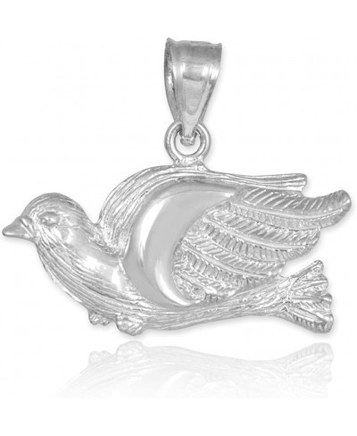 925 Sterling Silver Flying Dove Pendant $21.98 Pendants & Coins