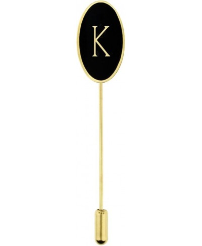 Letter K Lapel Stick Pin $8.14 Brooches & Pins