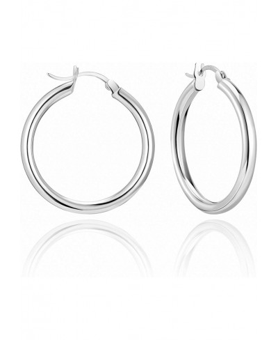 925 Sterling Silver Hoop Earrings for Women Huggie Earrings Hypoallergenic Earrings for Sensitive Ears $23.90 Hoop