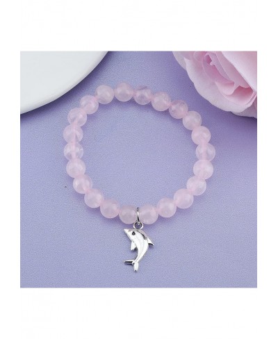 Dolphin Lover Gift Dolphin Spirit Animal Gift Dolphin Charm Dolphin Bracelet Jewelry Inspiration Gift for Friend $10.66 Charm...