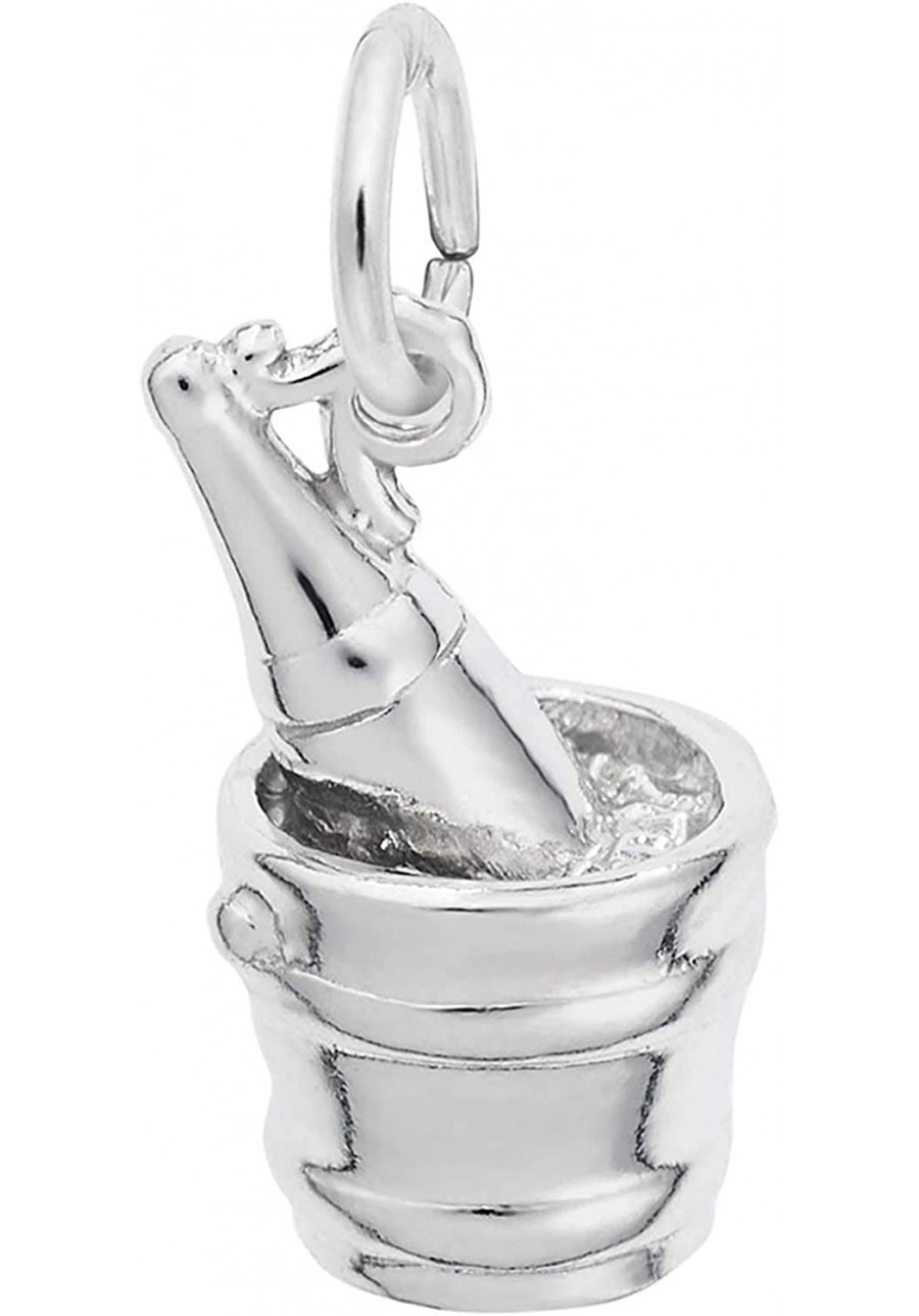 Champagne Bucket Charm Sterling Silver $30.91 Charms & Charm Bracelets