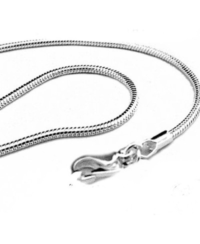 Solid Sterling Silver Snake Chain Made in Italy $25.36 Chains