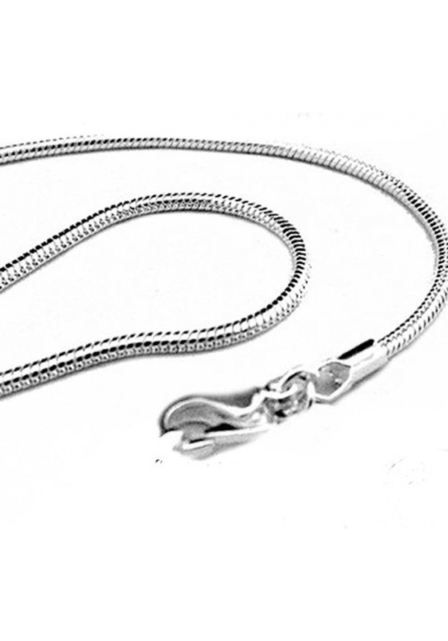 Solid Sterling Silver Snake Chain Made in Italy $25.36 Chains