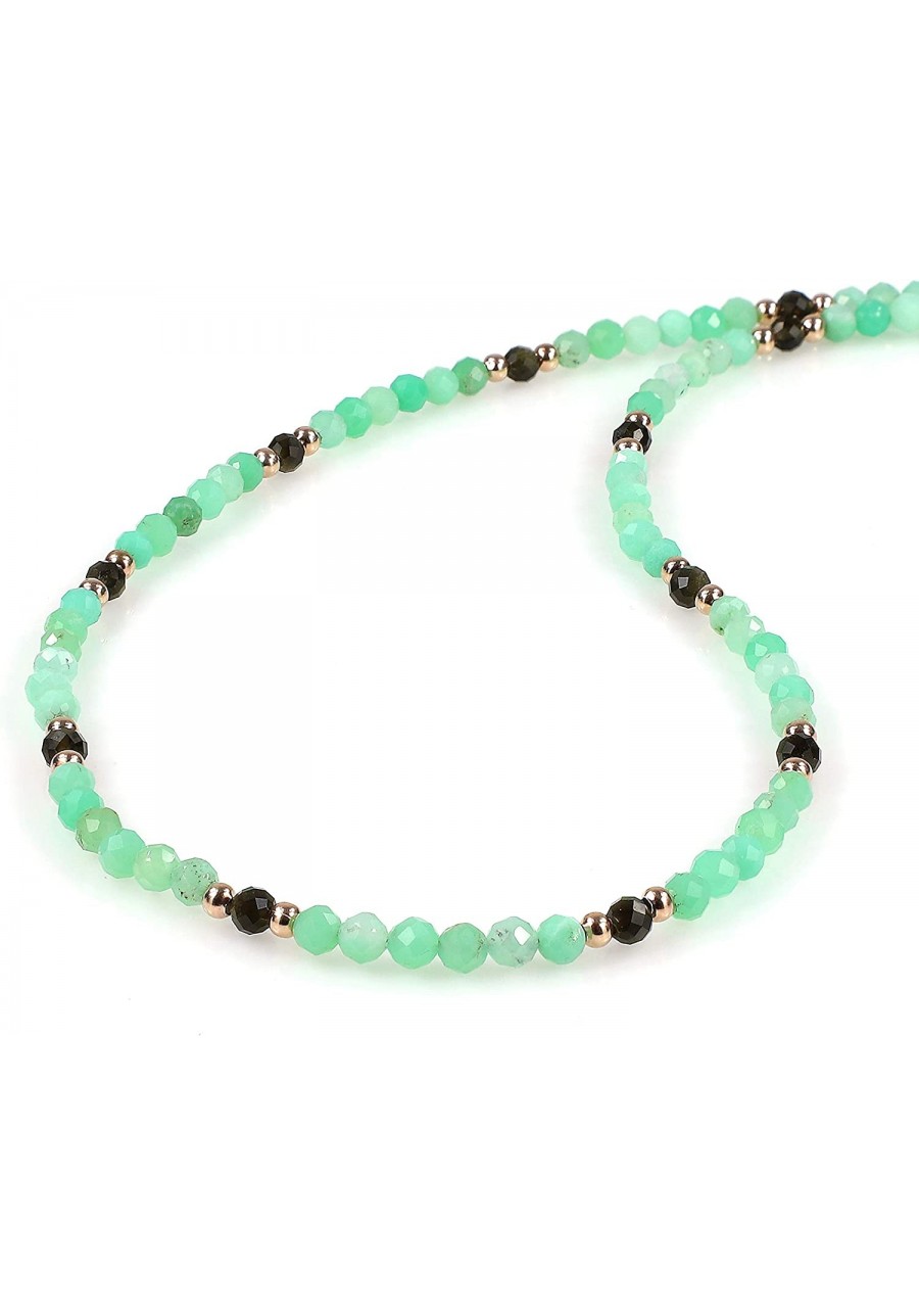 Natural and Multicolor Gemstone Beaded Necklace Gift For Wife Girlfriend Grandmother and Sister Gift for Birthday $43.14 Strands