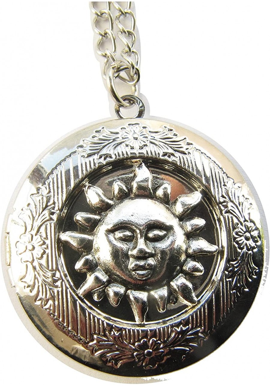 Sun Locket Necklace Solar Locket Sun Face Locket Sun Jewelry Solar Jewelry Sun Face Locket Jewelry $14.99 Lockets