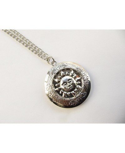 Sun Locket Necklace Solar Locket Sun Face Locket Sun Jewelry Solar Jewelry Sun Face Locket Jewelry $14.99 Lockets