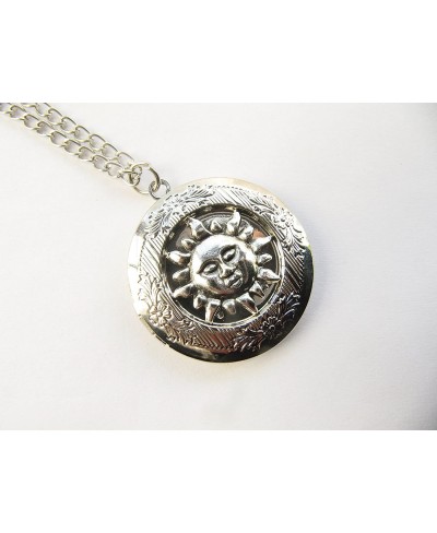 Sun Locket Necklace Solar Locket Sun Face Locket Sun Jewelry Solar Jewelry Sun Face Locket Jewelry $14.99 Lockets