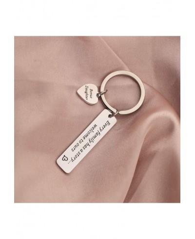 Stepdaughter Gifts Bonus Son Keychain Every Family Has A Story $8.96 Pendants & Coins