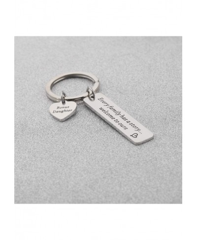 Stepdaughter Gifts Bonus Son Keychain Every Family Has A Story $8.96 Pendants & Coins