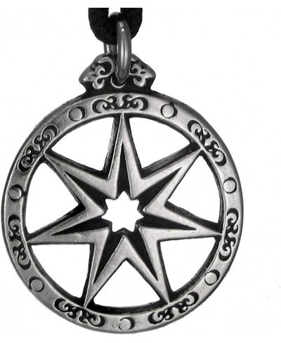 Pewter Seven Pointed Fairy Star Pendant $21.78 Pendants & Coins