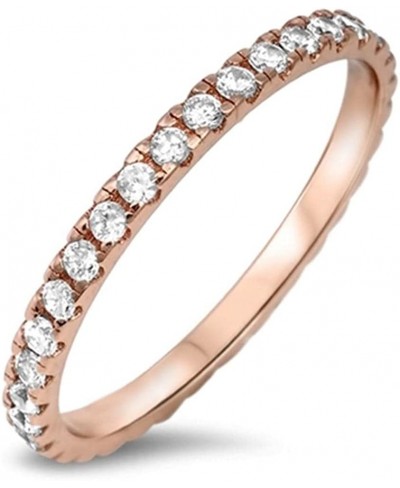 Sterling Silver Eternity Ring $18.09 Eternity Rings