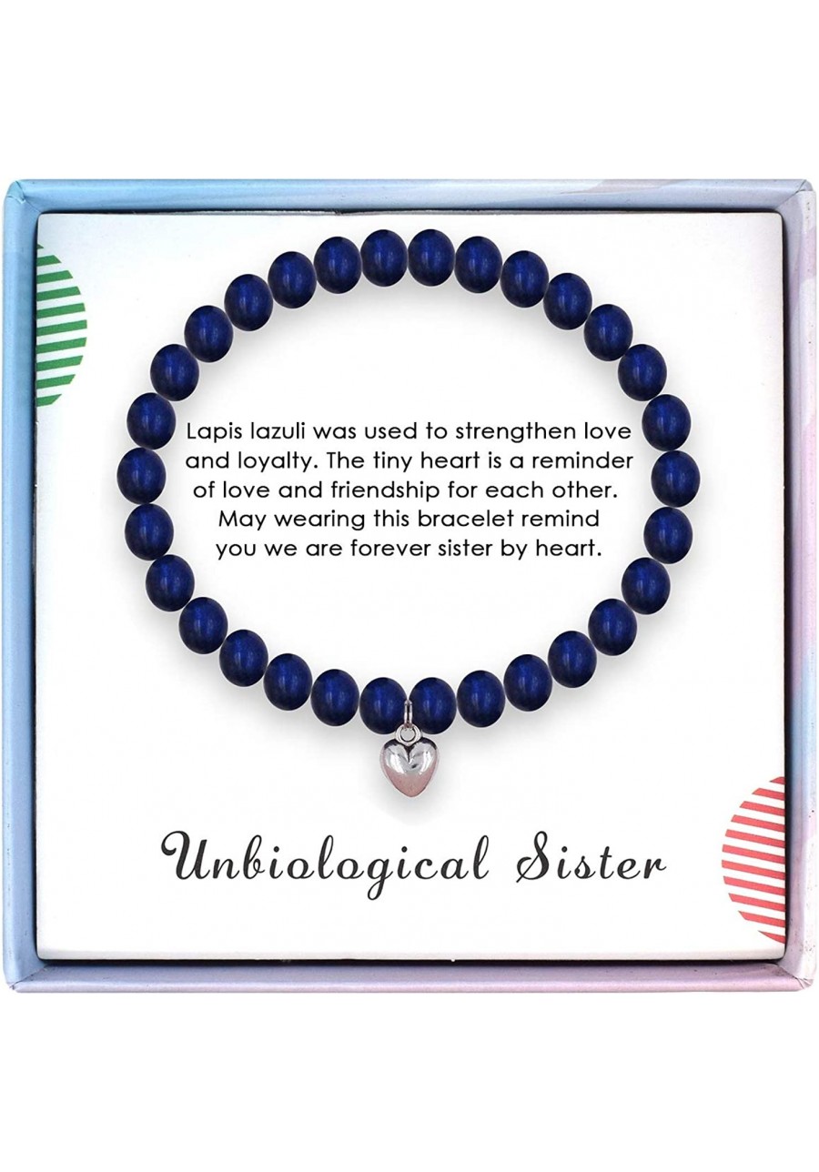 Best Friends Bracelet - My Unbiological Sister Bracelet BFF Friendship Jewelry Gift Idea for Women $18.78 Stretch