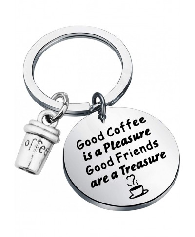 Coffee Lover Keychain Coffee Friends Gifts Barista Gifts Coffee Themed Friendship Jewelry BFF Birthday Gifts $15.06 Pendants ...