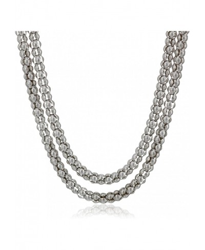 Sterling Silver Italian 2.95 mm Popcorn Chain Necklace 30 $48.87 Chains