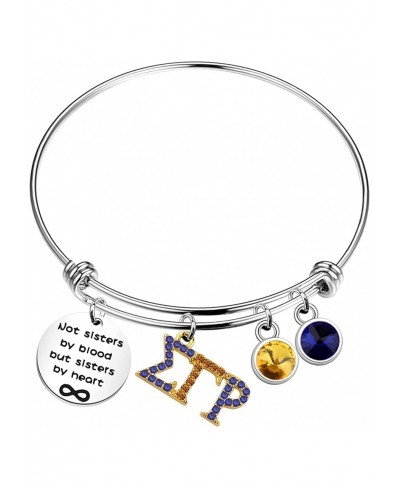 1922 Sigma Gamma Rho Sorority Jewelry SGR Bracelet Not Sisters by Blood But Sisters by Heart Bracelet Sister Gift for Sororit...