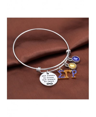 1922 Sigma Gamma Rho Sorority Jewelry SGR Bracelet Not Sisters by Blood But Sisters by Heart Bracelet Sister Gift for Sororit...