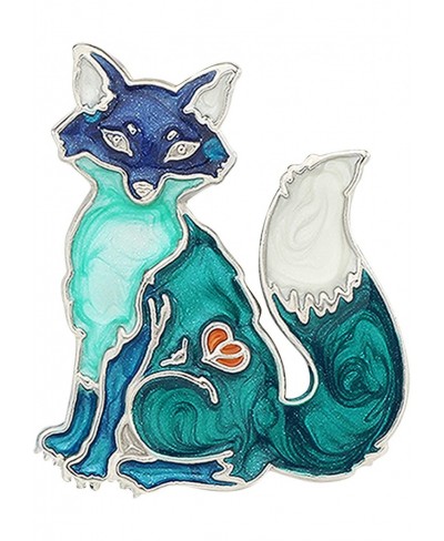 Fox Brooch for Women Girls Jacket Bag Charms Pins Gifts $9.24 Brooches & Pins