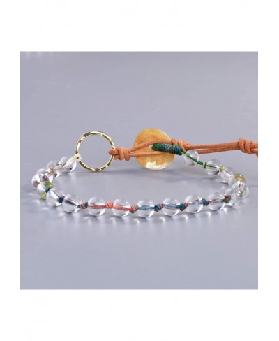 Womens Bracelets Moonstone Beads Bracelets Northern Lights Charm Bracelets Jewelry for Women $15.48 Wrap