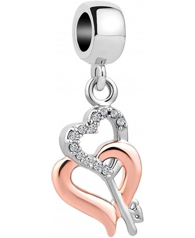 Heart I Love You Charm for Mom Wife Girlfriend Compatible with Pandora Charms Bracelets $10.81 Charms & Charm Bracelets