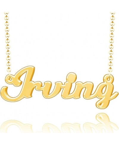 Customized Name Necklace Pesonalized Customized Nameplate Necklace $22.59 Chains