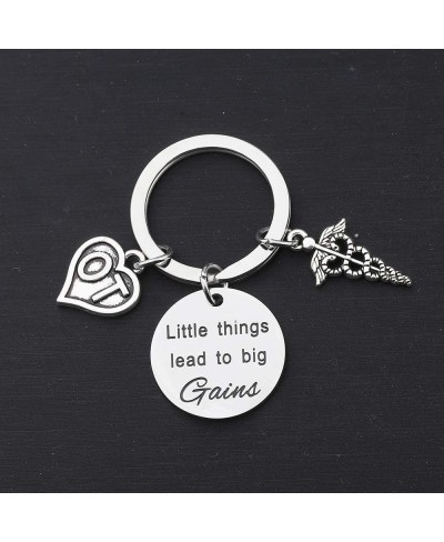 Little Things Lead to Big Gains Keychain Occupational Therapy Gift OT Gifts OT Graduation Keychain $10.27 Pendants & Coins