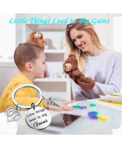 Little Things Lead to Big Gains Keychain Occupational Therapy Gift OT Gifts OT Graduation Keychain $10.27 Pendants & Coins