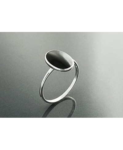 Black Onyx Gemstone 925 Sterling Silver Rings / Wedding Rings / Engagement Rings/ Gemstone Rings-1001 $12.70 Engagement Rings