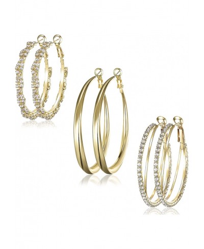 Gold Hoop Earrings For Women $14.65 Hoop