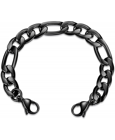 LinnaLove-Stainless Steel Figaro Chain lnterchangeable Medical Alert Bracelets - (Just Chain) $14.00 Identification