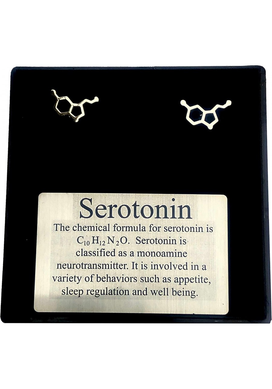 Serotonin Stud earrings serotonin post earrings serotonin earrings $24.32 Stud