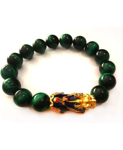 Pi Yao/Pi Xiu Series Feng Shui colored pixiu with green tiger eye stones Bracelet Temperature Discoloratio pixiu bracelets $3...