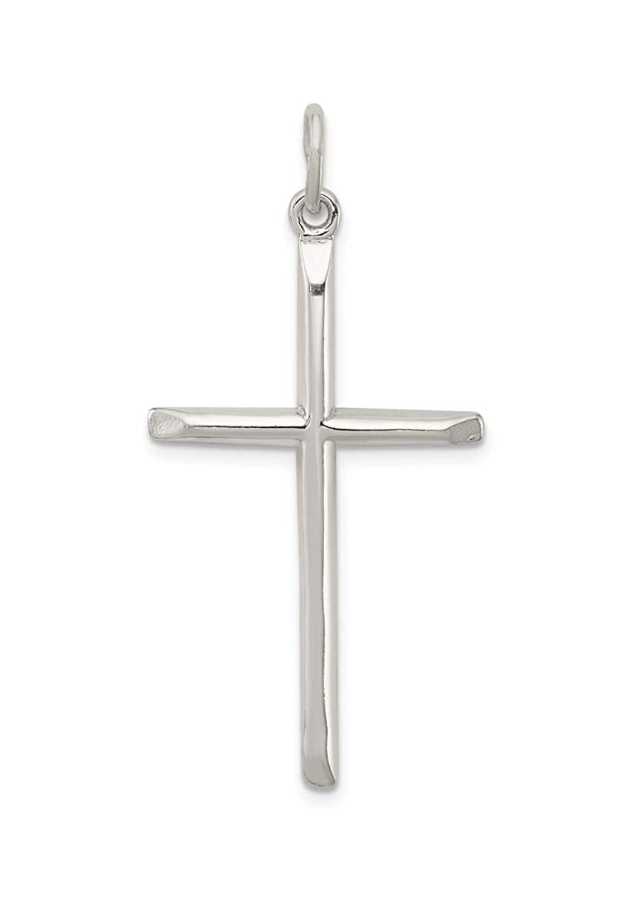 Sterling Silver Cross Pendant $23.76 Pendants & Coins