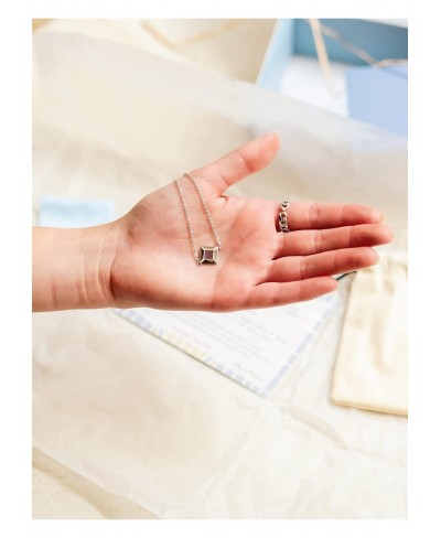 Unique Bracelet for Wife. World's Smallest New Testament Sterling Silver Pendant for women & girls. Zircon stones setting. Or...