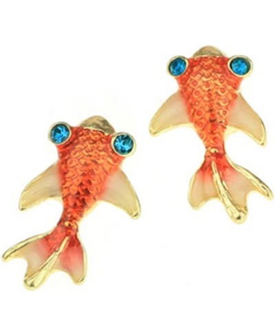1 Pair Goldfish Earrings Studs Women Exquisite Earrings Studs Jewellery Making Charm for Woman Girl Decorative items Creative...