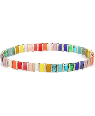 Tila Braided Bracelet Women Strand Bracelet Colorful Handmade Friendship Bracelet (Colorful A) $19.63 Strand