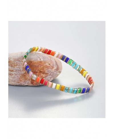 Tila Braided Bracelet Women Strand Bracelet Colorful Handmade Friendship Bracelet (Colorful A) $19.63 Strand