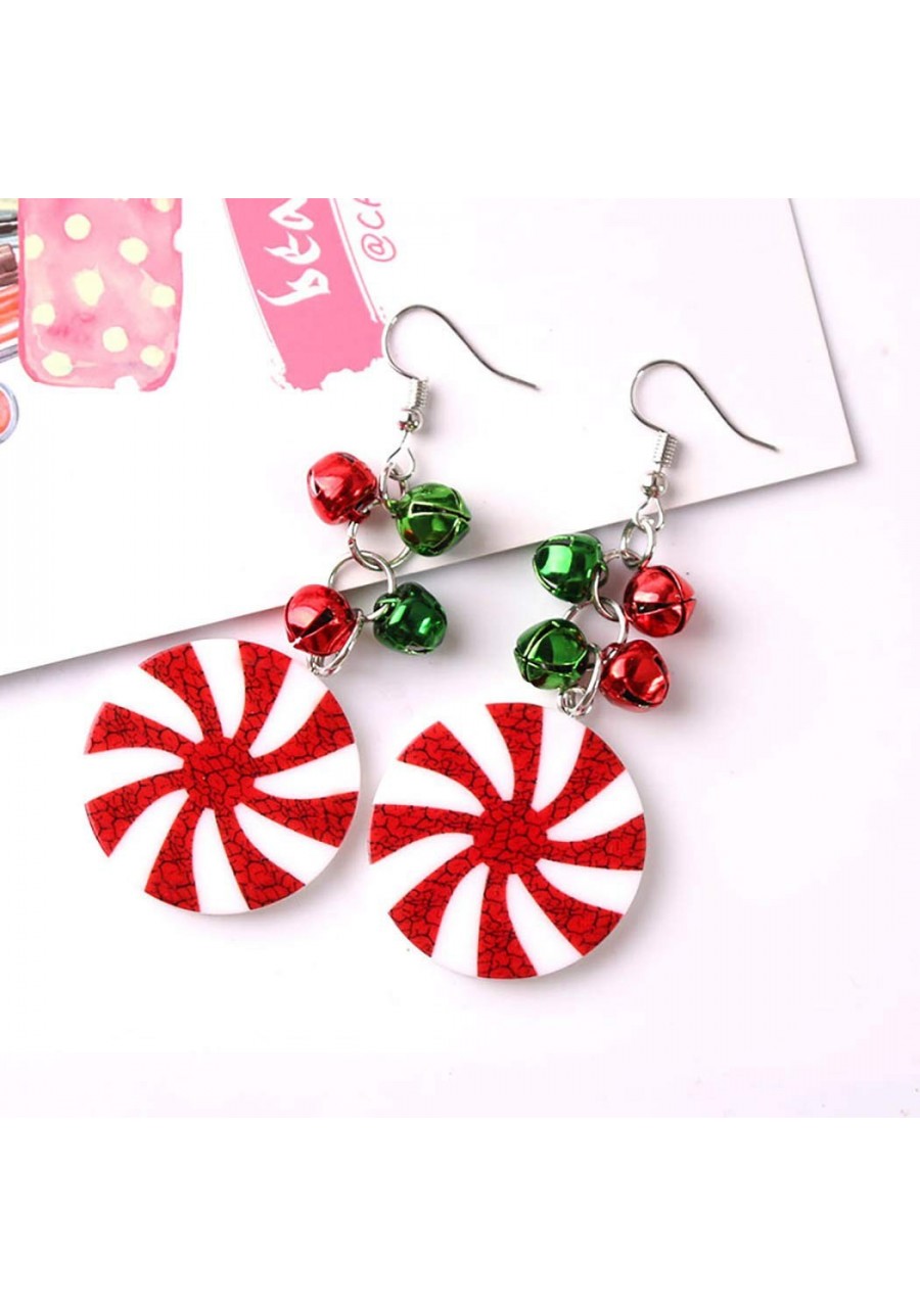 Christmas Earrings Xmas Drop Dangle Earrings Cute Jewelry Gift for Women Girls $11.97 Drop & Dangle