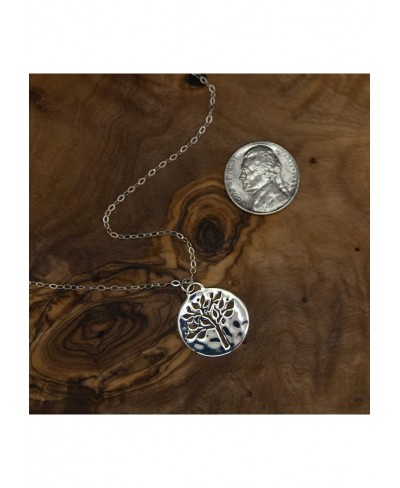 Mom Gifts Sterling Silver Tree of Life Necklace For Her Birthday Gifts for Mom Mother's Day Gift Ideas $42.51 Pendant Necklaces