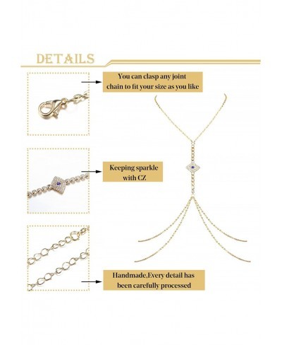 Body Chain for Women Crystal Leg Chain Beach Thigh Chain for Girls Bikini Body Jewelry for Women Sexy $7.28 Body Chains