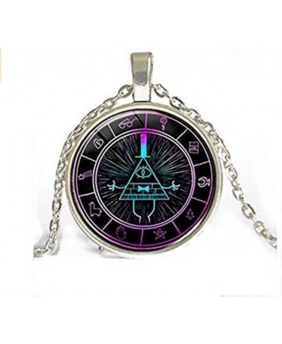 Gravity Falls Bill Cipher Wheel Scrabble Pendant Unique Hand Designed Gravity Falls"Psychadelic" Bill Cipher Inspired Pendant...